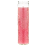 2" x 8" Unscented Tall Prayer Container Candle - Pink